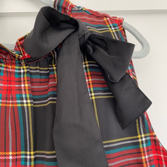 Tartan blouse - Picture 2 of 3